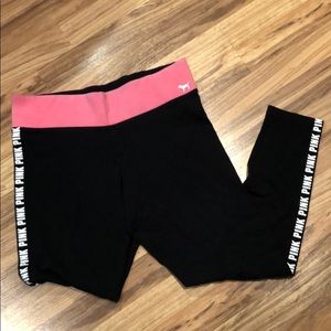 Pink Victoria secret yoga pants